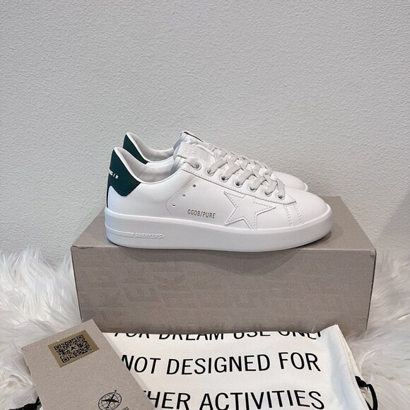 NIB Golden Goose ‘PURE STAR’ Sneaker Superstar Hi star Ball Stardan Women Sz 37 - Picture 4 of 9